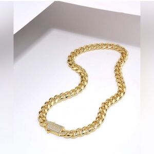 Cuban Link Box Necklace